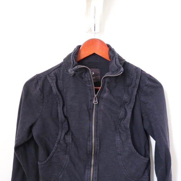 Forever 21 Utility Style Zip Up Sweater - Picture 3 of 6